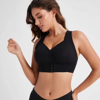🖤Front Closure Posture Corrector Wireless Support Bra