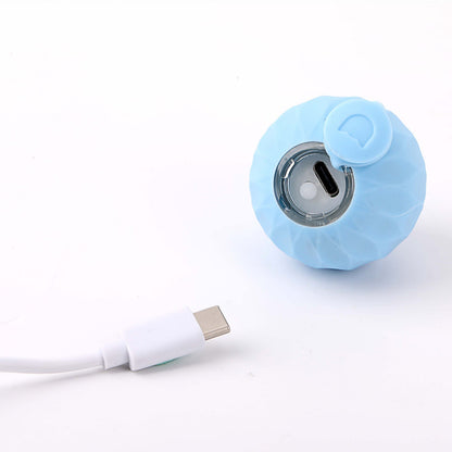 🐱 Power Ball 2.0 Interactive Cat Toy – 3 Modes, USB-C Rechargeable, 6H Playtime, Self-Play Fun ⚡